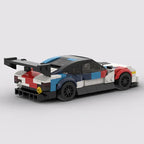 MOC Building Blocks Compatible With M4GT3 Racing Car Assembling Boys