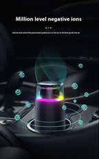New Car Air Purifier Home Office Horse Running Light Except Flue Dust Purifier ( UAE Delivery Time: 1-3 Days )
